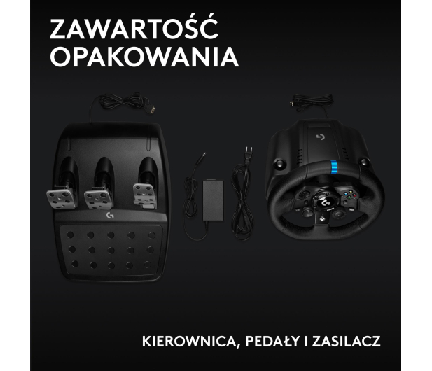 LOGITECH G923 Driving Force PC XBOX ONE / SERIES X S 941-000158 - 583224 - zdjęcie 14